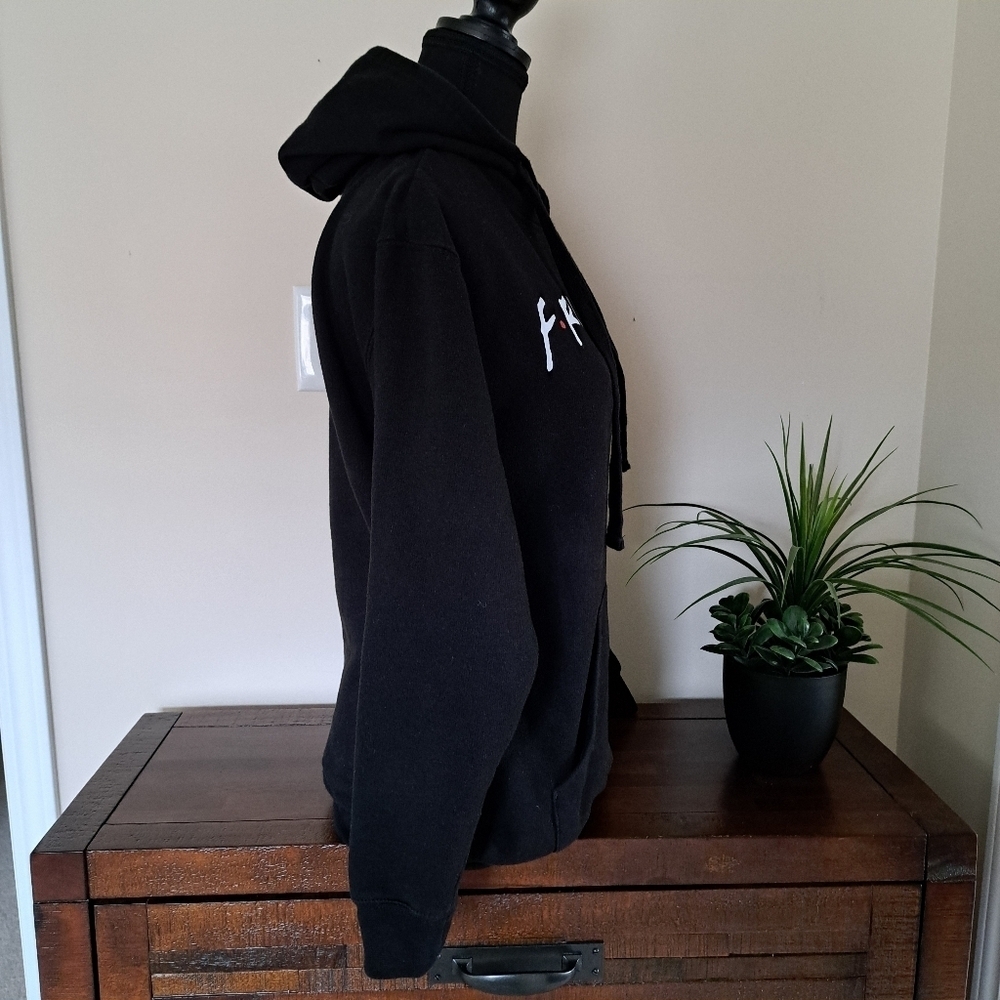 FRIENDS Black Hoodie Official Size Small Long Sleeved Casual Hooded - Picture 3 of 10
